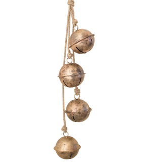 String of Brass Finish Bells