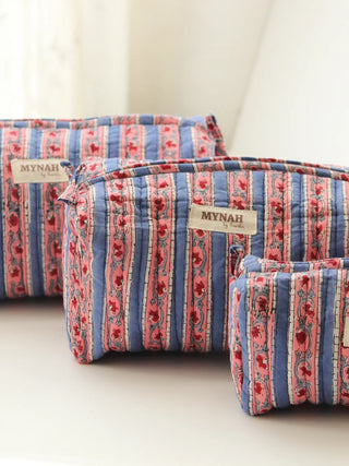 Motif Print Travel Case