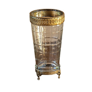 Etched Vanity Vase