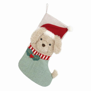 Merry Golden Doodle Stocking