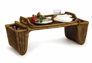 Burma Rattan Breakfast Tray Table