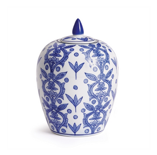 Barclay Butera Dynasty Chinoiserie Lidded Jar