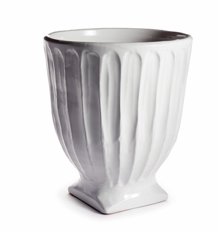 Column Footed Urn 13"