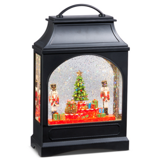 11" Nutcracker Lighted Water Lantern