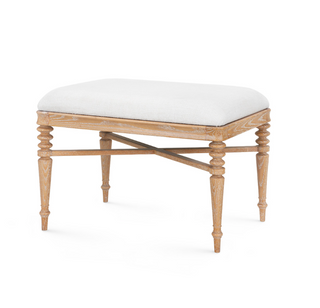 Lawrence Stool, Almond - 26W x 17.25D x 18.5H