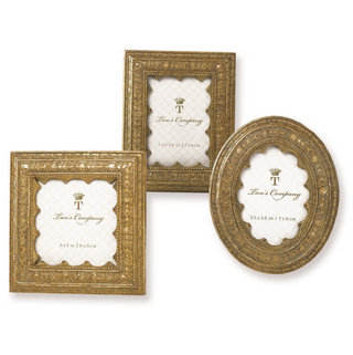 Vermeil Ornate Photo Frame