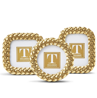 Braided Pattern Photo Frame