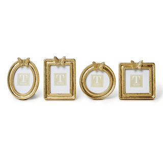 Golden Butterfly Gold Leaf Finish Photo Frame