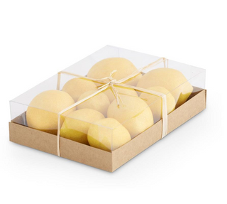 7.5 Inch Box of 10 2.5 Inch Lemons