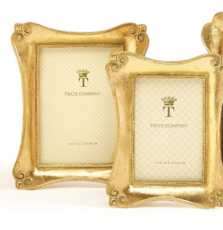 Distressed Gold Leaf Photo Frame