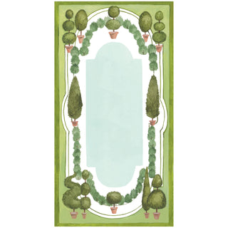 Topiary Garden Table Card