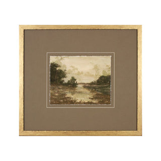 Sunset Pond II Framed Art