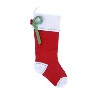 Bow Stocking - Red