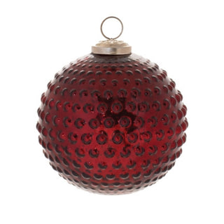 Ball Ornament 5”D Glass