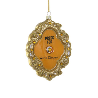 Press for French Champagne Ornament