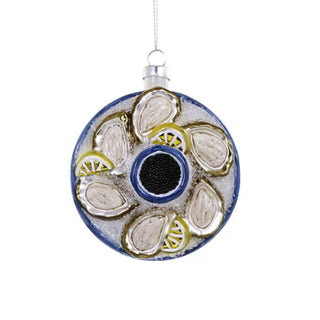 Plated Oyster Ornament