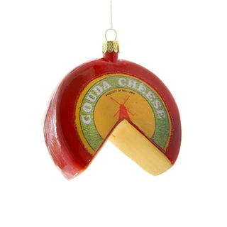 Gouda Cheese Wheel Ornament