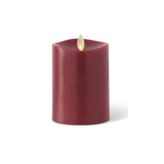 Burgundy Luminara Candle