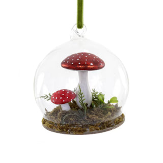 Woodland Mushroom Globe Red