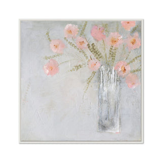 Pink Carnations Framed Art