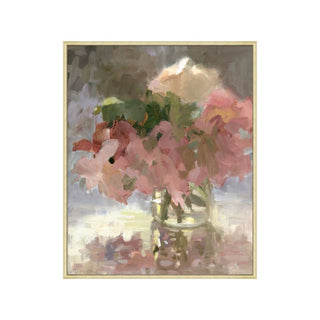 Bougainvillea and Roses I Framed Art