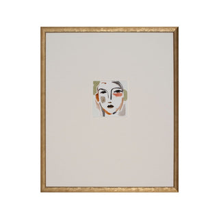 Face Fragment II Framed Art