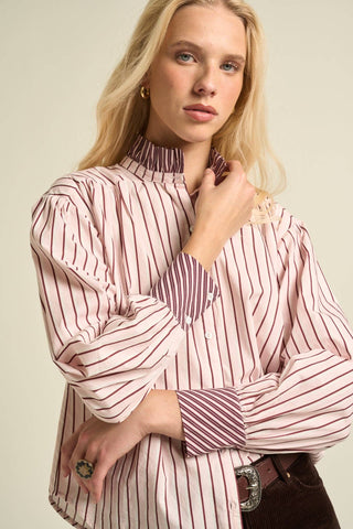 Gabrielle Blouse Pink: S
