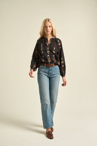Kelly Blouse  Black: S