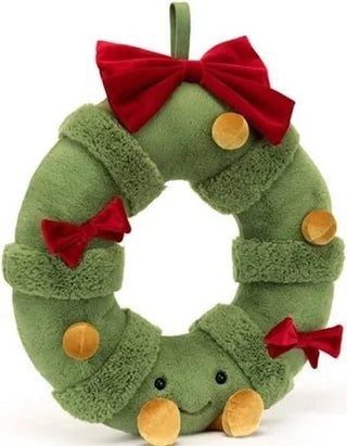 Amuseables Decorated Christmas Wreath