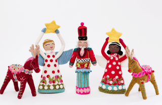 Angel Tree Topper - Joy: Natural