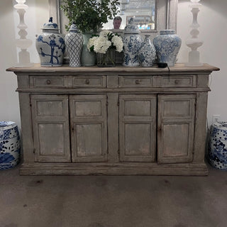 Antique Antique Painted Italian Sideboard