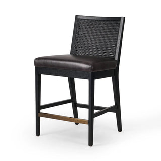 Antonia Cane Armless Bar + Counter Stool