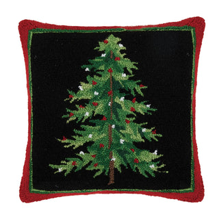 Country Christmas W/Red Border Hook Pillow