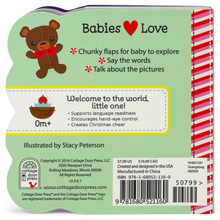 Kids & Baby Babies Love Christmas Lift - a - Flap Board Book
