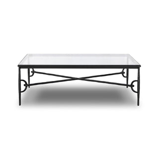 Babylon Coffee Table Hammered Gunmetal 48x48x16