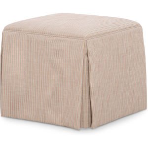Bates Ottoman - 19" - Hyacinth Azure