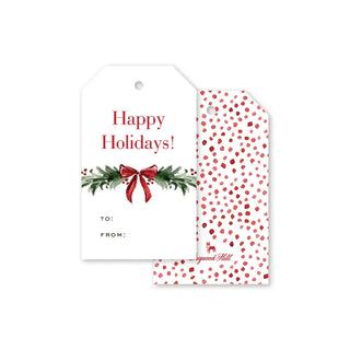 Christmas Spirits Garland Gift Tags