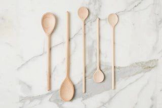 Beechwood Cooking Spoons - Set 5