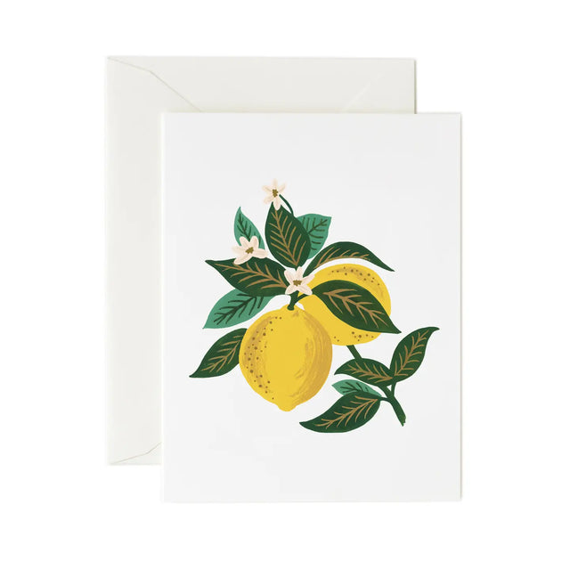 Lemon Blossom Card