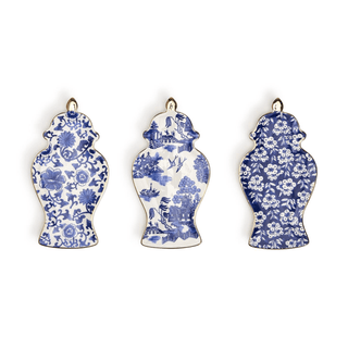 Blue and White Ginger Jar Trinket Tray