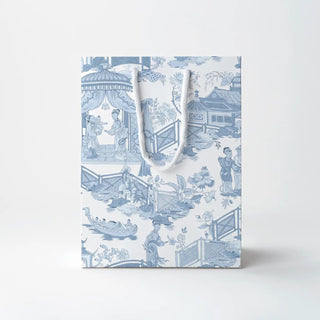 Blue & White Jardin Gift Bag