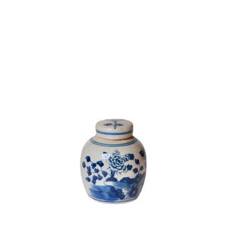 Blue & White Porcelain Mini Jar