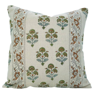 Boho Décor Linen Pillow - 22X22