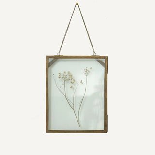 Brass Hanging Photo Frame