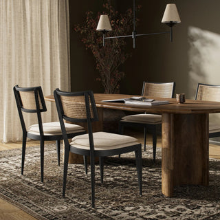 Britt Dining Chair- Brushed Ebony