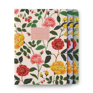 Roses Stitched Notebooks