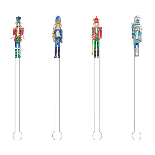 Mr. Nutcrackers Acrylic Stir Sticks Combo