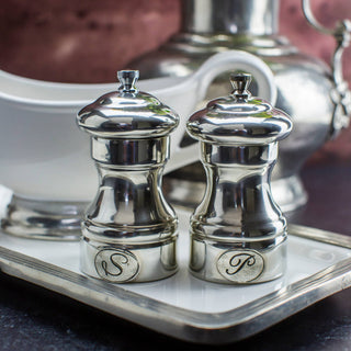 Tavola Petite Pewter Salt & Pepper Grinder set