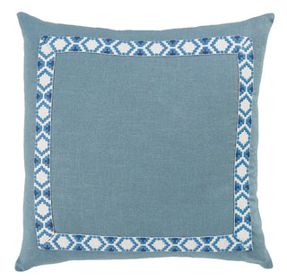Camden Dusty Blue Pillow 22x22