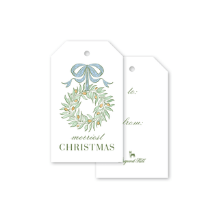 Capri Wreath Gift Tags
